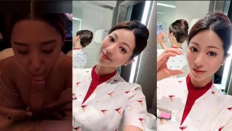 香港超火辣空姐出轨闺蜜老公,酒店激情吃鸡口交技术超一流