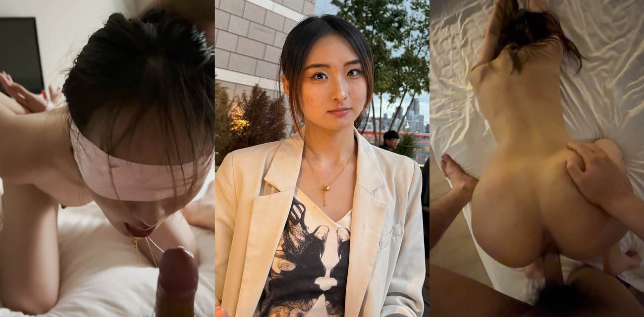 浙江金华反差母狗【王语霏】不雅啊视频曝光,蒙眼口交深喉黑丝翘臀被后入爆操