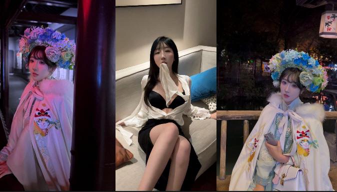 推特骚逼【酣睡小熊】凌晨被金主爸爸召唤上演制服秀,大半夜的街头玩露出