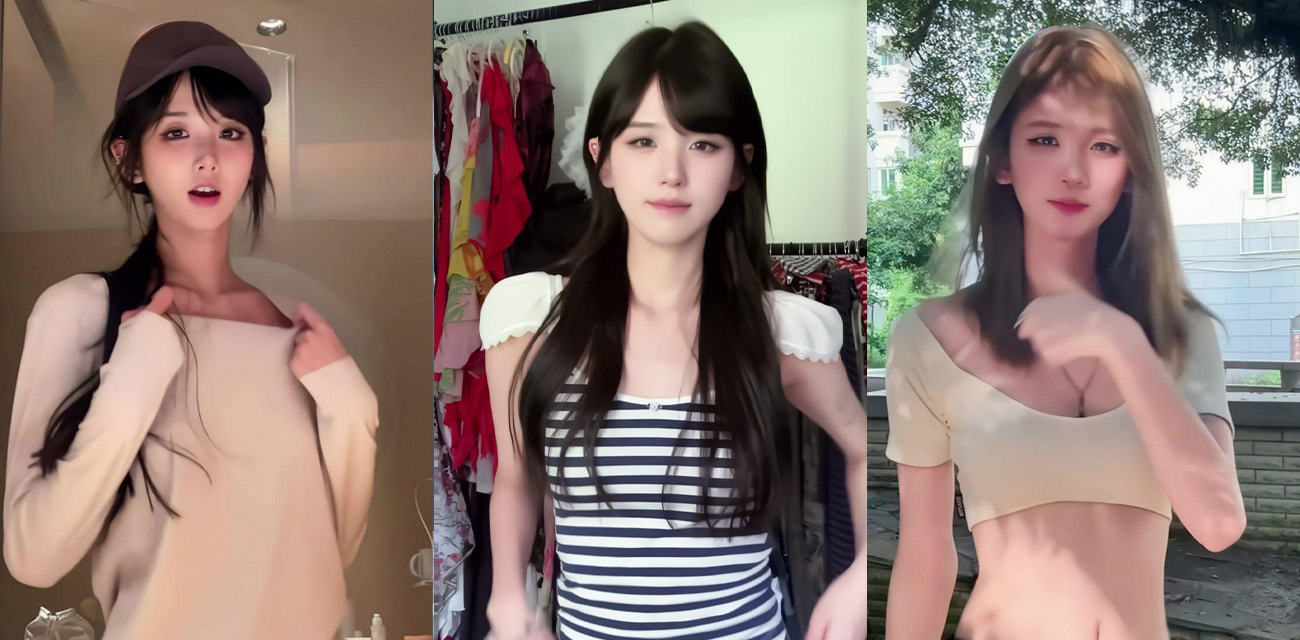 抖音纯欲天花板【井川里予】AI裸体视频,粉嫩蜜穴清晰可见画面香艳诱惑