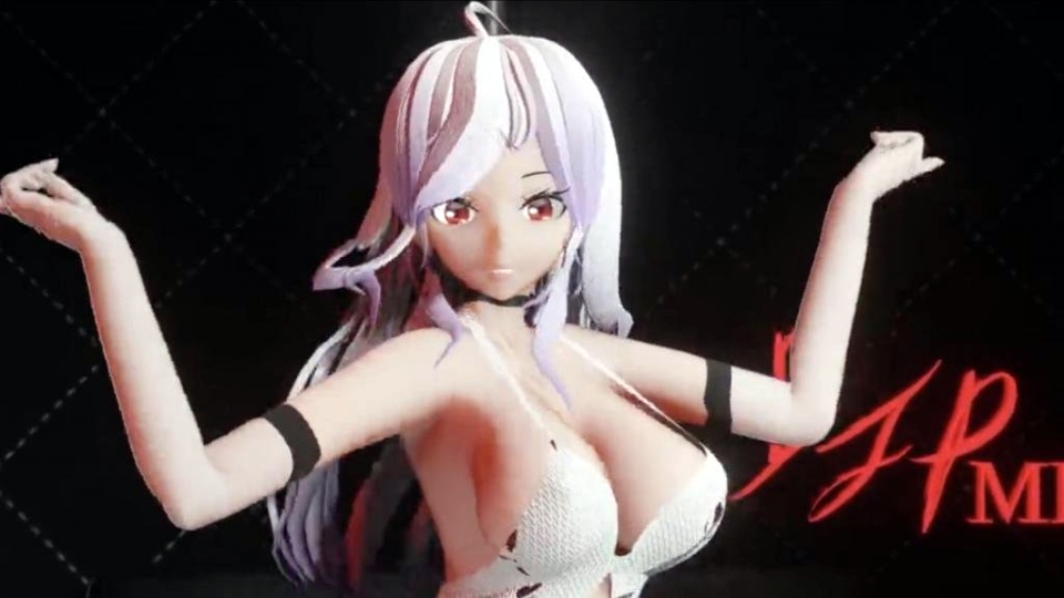 【3D】大胸性感辣妹跳舞