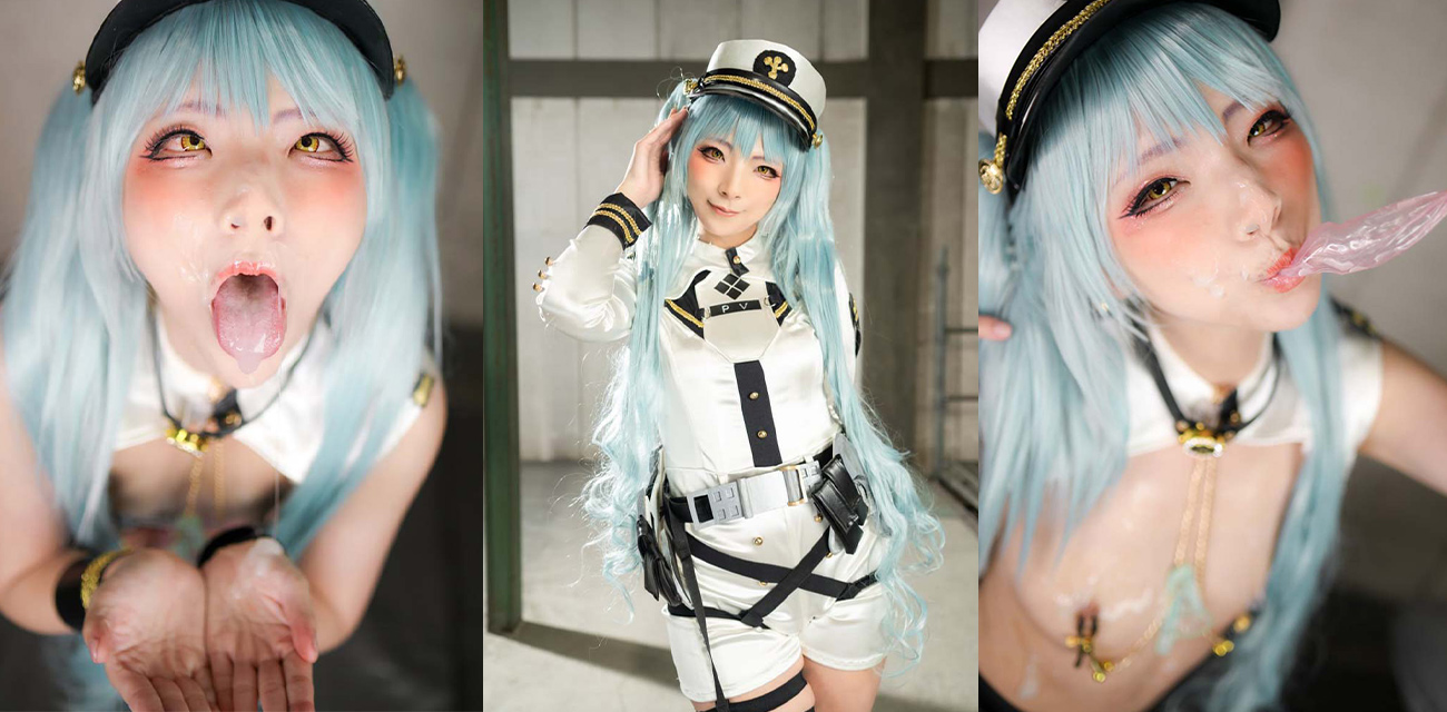 阿黑颜福利姬【comonun】COS碧蓝航线企业,身上挂满套套性感吃精写真花絮劲爆流出