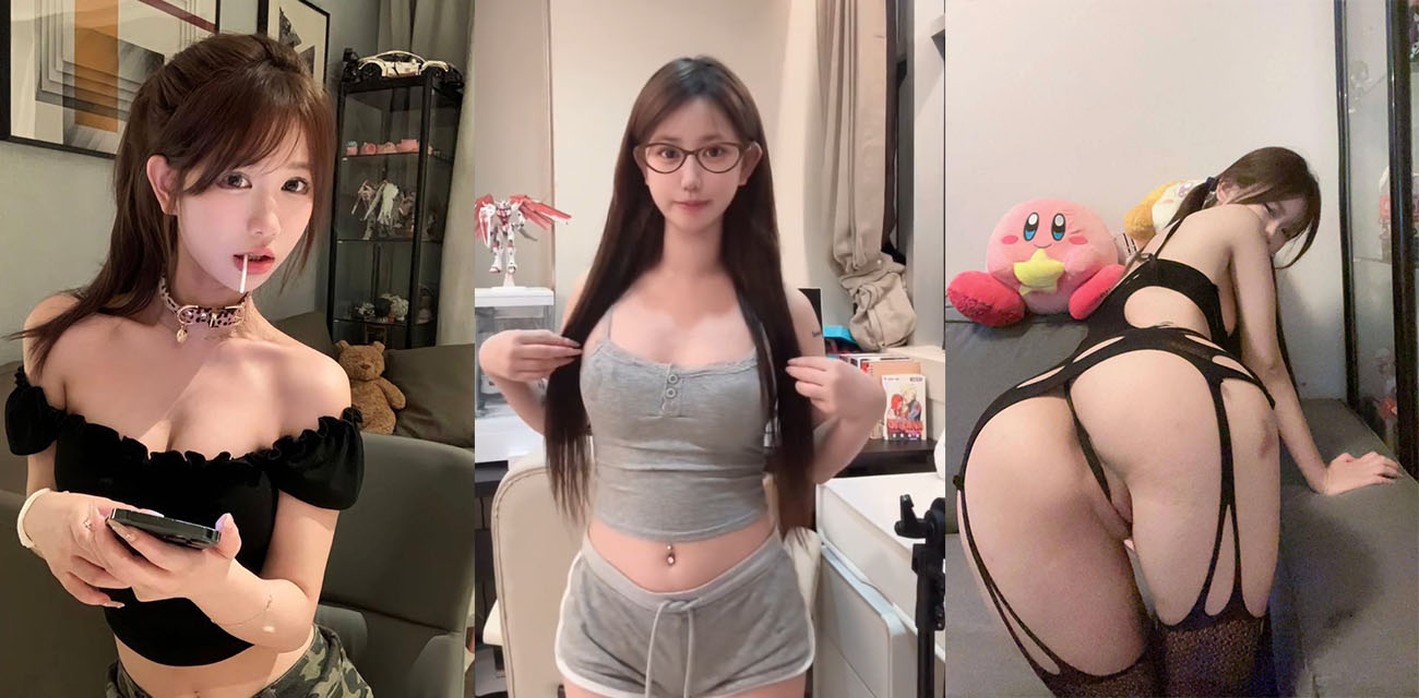 抖音纯欲女神【宥子柚】高价定制私拍流出,超级嫩妹淫乱反差假屌自慰极限挑战