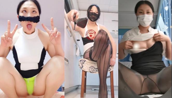 推特反差人妻【桃仙小妖精】身材撩人的性感骚少妇在儿子身后激情自慰