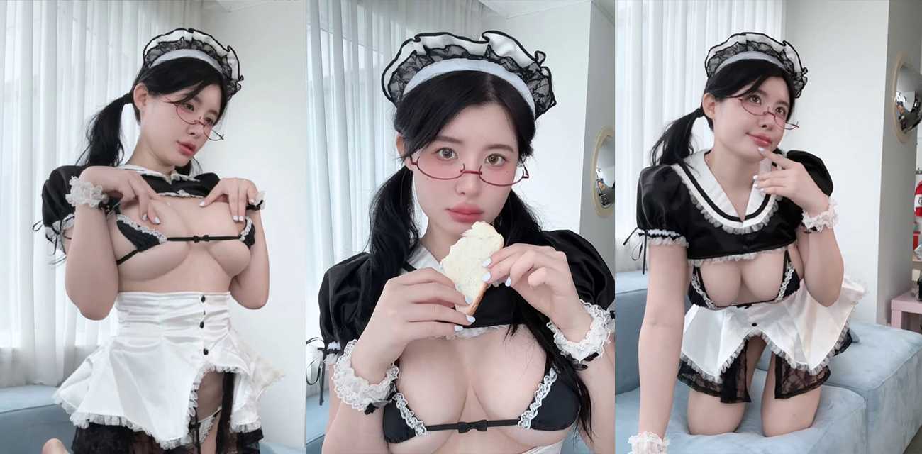 台湾少女福利姬【CocoPie】付费新作,COS比基尼淫装女仆抖奶露点童颜巨乳萌中带骚