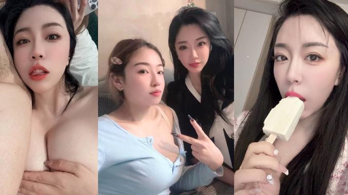 上海静安区高颜值真实母女双双下海两人共同服侍客人,AV剧情照进现实