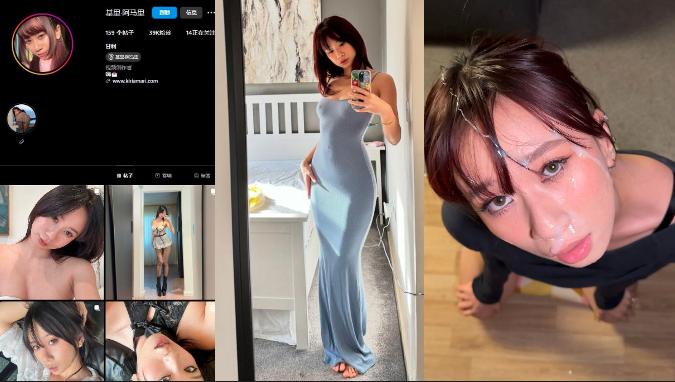 推特极品反差婊网红【Kiri_Amari】颜值清纯身材白嫩,自拍口爆吞精视频泄露