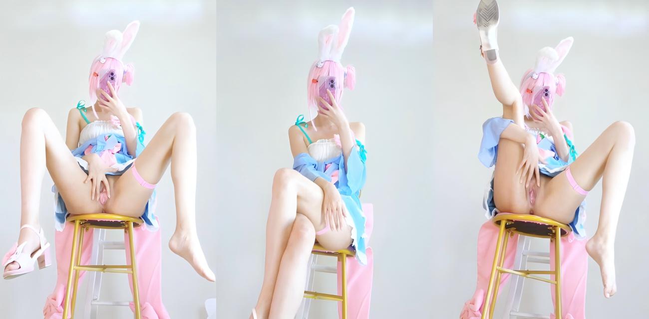 Coser福利姬【沐沐酱】自慰私拍,化身王者荣耀公孙离,360度无死角展示逆天美腿身姿