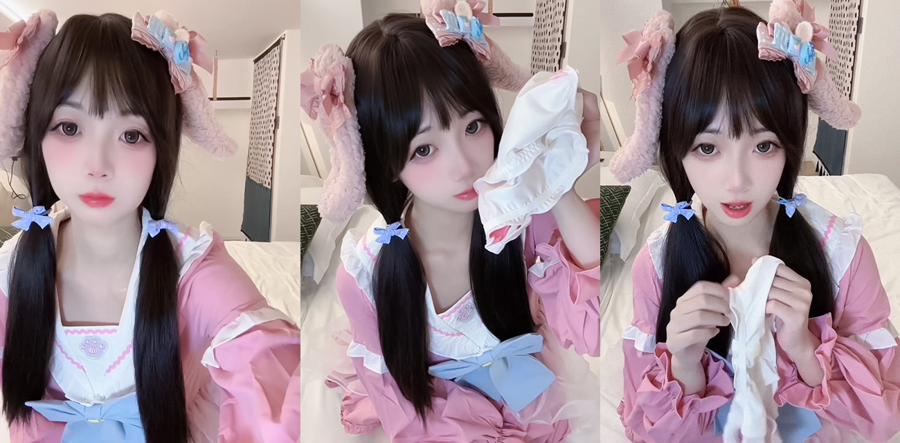 高颜值清纯小萝莉【奶芙】身穿洛丽塔伸脚淫语挑逗,无毛嫩穴自慰淫水四溢魅魔纹尽显诱惑