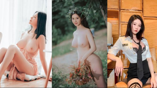 职业高端美模【年年】最新写真流出，双马尾情趣体操服大白巨乳诱惑到炸裂