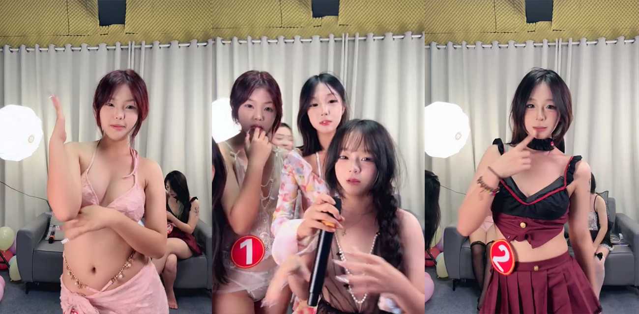 多人情色直播顶流【M8女团】最新录屏流出,多为极品清纯少女反差出镜,透明情趣内衣裸舞互动