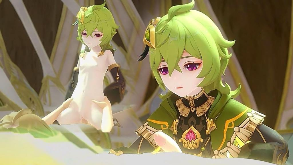 【3D】原神AKT-萌萌的柯莱被骑乘后入内射