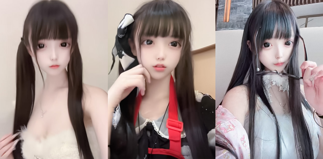 抖音网红萝莉【呆呆呓】户外骑乘假屌自慰,线下约炮大哥狗链做爱无套后入猛操反差炸裂