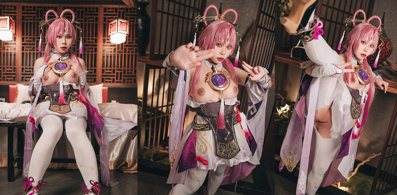 极品福利姬【浵卡】cos星穹铁道写真做爱,长腿白丝上演极致足交白嫩肉体被狂野后入