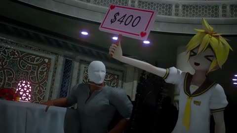 卡夫卡,拍卖会#二次元#动漫#3D