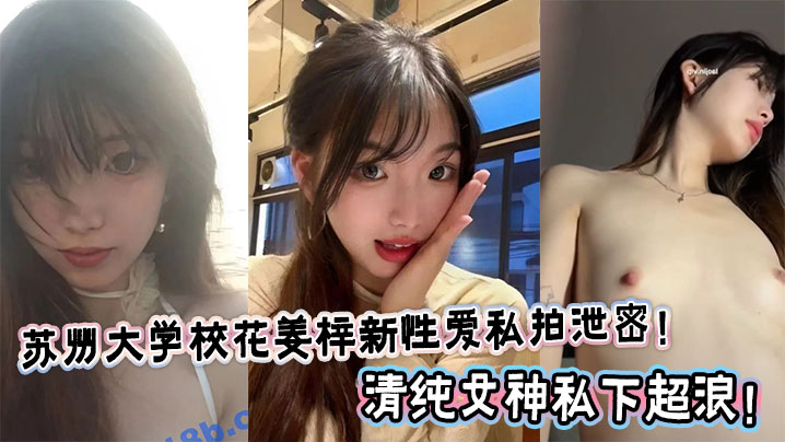 苏州大学校花姜梓新性爱私拍泄密!清纯女神私下超浪!